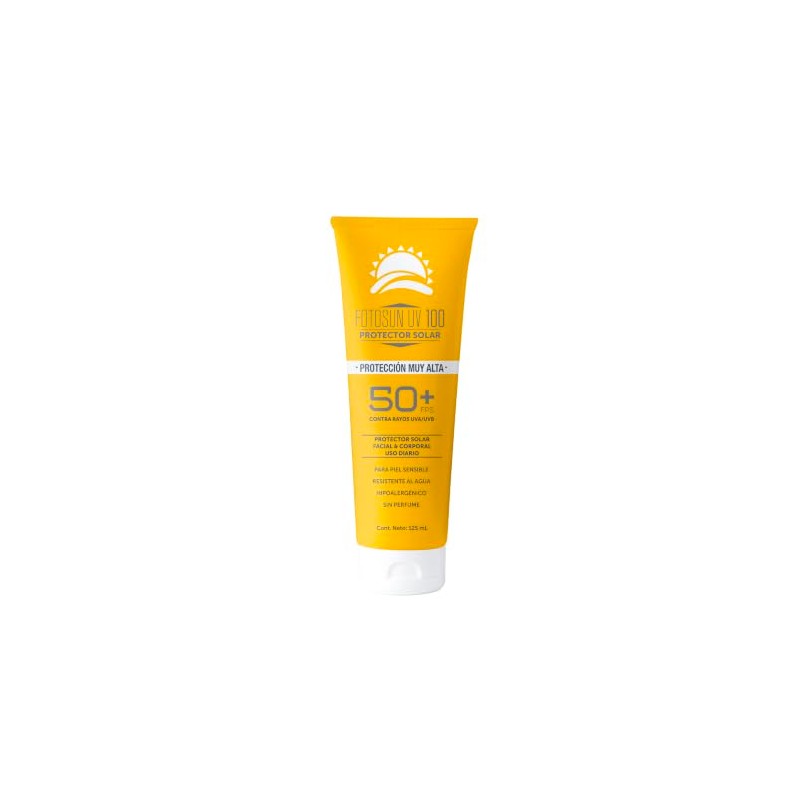 Fotosun Fps Protector Solar Adulto 125 Resistente Agua Bloqueador Facial