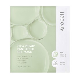 Arocell Cica Repair Panthenol Gel Mask 24 pcs. Large Capacity 24 pcs. / 아로셀 시카 리페어 판테놀 겔 마스크 24개 대용량 24개