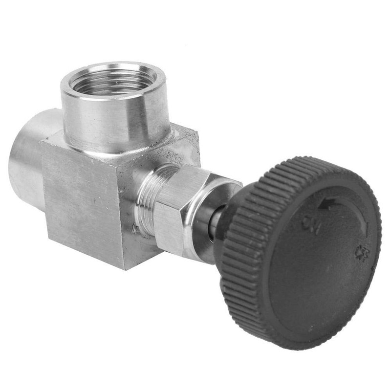 Stop Valve,Angle Valve BSPP Female Thread Needle Valve 304 Stainless