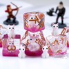 DND Resin Cat Dice Set, D&D Polyhedral Dice for Dungeons