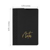 Black And Gold Notes Folio And Pen Set/Write That Down