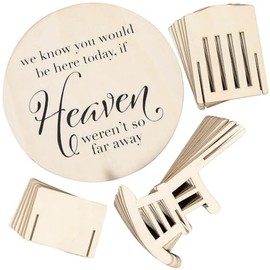 Fun Express Our Loved Ones Memorial Wedding Sign & Mini Chair Set