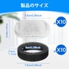 Cunina 10 + 10 Pcs Cat Water Fountain Filter, 1.2