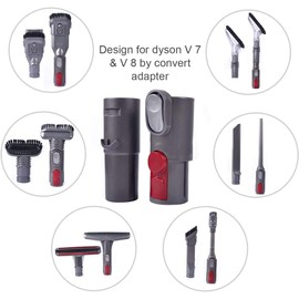 KEEPOW KEEPOW Zubeh?r Set B1rste f1r Dyson V7 V8 V10 V11 V15 SV10 SV11, D1se Bodend1se Ersatz Kit f1r Dyson DC33 DC35 DC62 DC29 DC34 DC19 Staubsauger 8 St1ck, Zubeh?r f1r Dyson Staubsauger