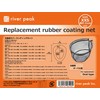 river peak(リバーピーク) 交換用ラバーコーティングネット オーバル型 (M)