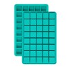 DIFENLUN Silicone Caramel Candy Molds, 2 Pack 40-Cavity Square Hard