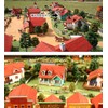 DESKTOP Wooden Model Kit Western House 2 by Young Modeler