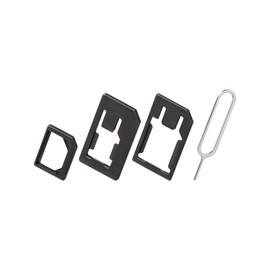 Goobay 40805 Sim Card Adapter 3 in 1 Nano SIM, Micro SIM, Si