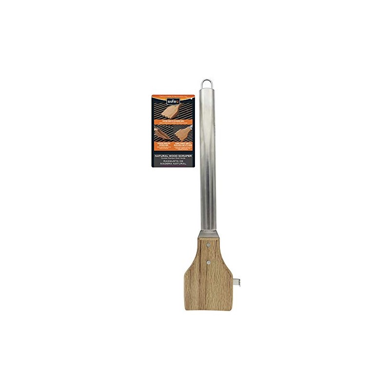 MR BAR B Q Wood Scraper, 1 EA