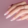RARJSM Sheer Pink Gel Nail Polish Clear Pink Gel Polish