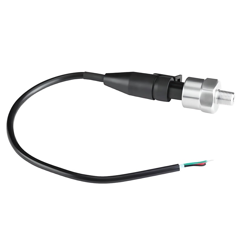 BYYOUIV 100 PSI Stainless Steel Pressure Transducer Sensor 1/8" NPT