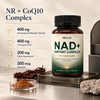 NAD+ Support Complex, NR + CoQ10 Blend with Resveratrol, 60