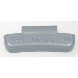 BEACON (50) Wheel Weights, Clip on, Zinc, MC050 1/2oz, USA MAG ALLOY OEM QUALITY