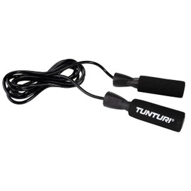 Tunturi Unisex Speed Jump Rope with Tubing, Grey, 20 x 15 x 5 cm