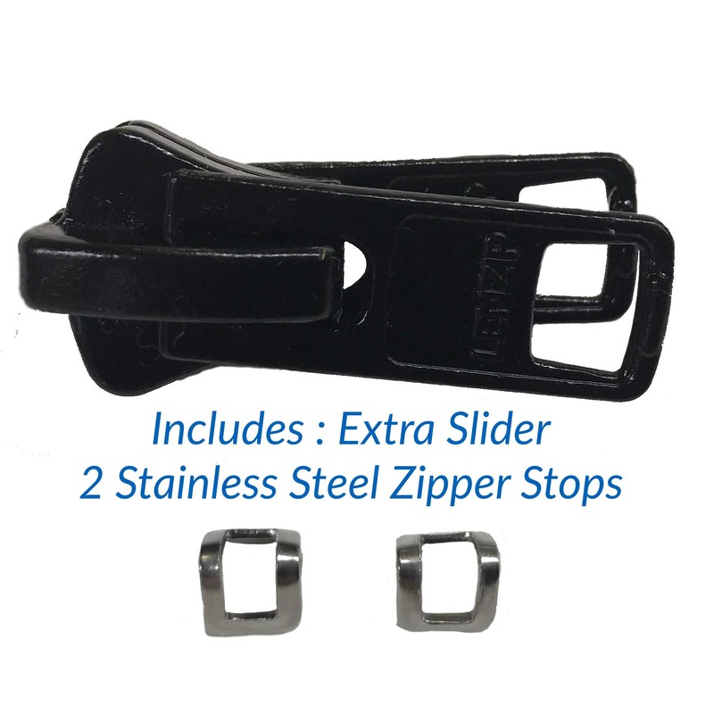 EZ-Xtend Lenzip #10 Separating Zipper for Canvas - Heavy Duty