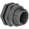 Hayward BFAS1015CES Series BFAS Short Pattern Bulkhead Fitting, Socket x
