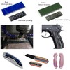 G10 Multi-Color Scales Knife Handle Grips Material (Mixed Colors)