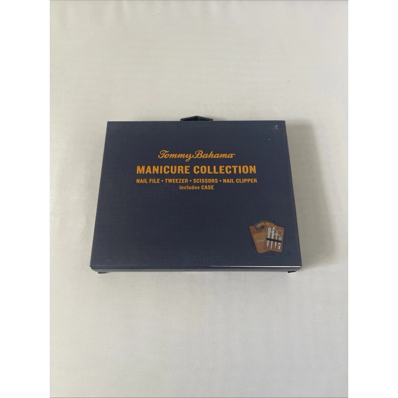 Tommy Bahama Manicure Collection With Travel Case