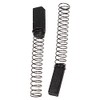 vhbw 2 x Carbon Brush Motor Carbon Abrasive Carbon 4.5
