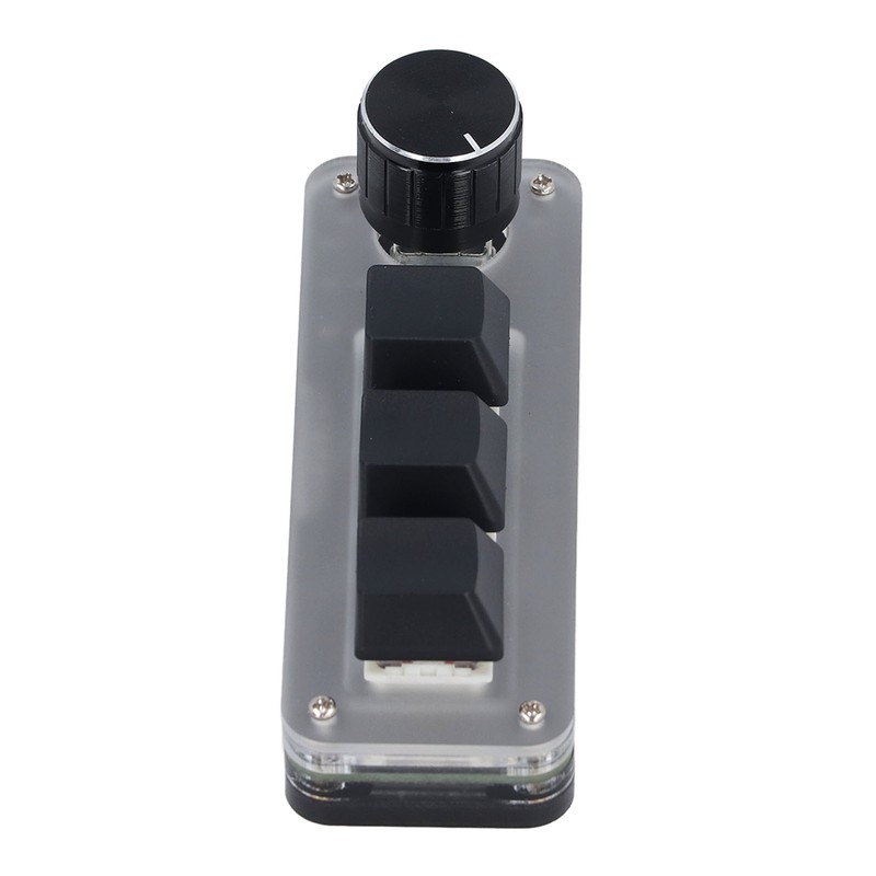 Custom Keypad 3 Key 1 Knob Mini Mechanical Keypad with