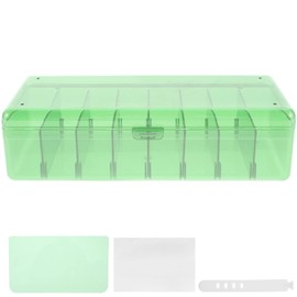 Operitacx 1 Set Data cable storage box cord management bins acrylic charger organizer cord storage for headset charger cable appliances flex holder the pet electronic management box