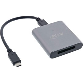 InLine® Card Reader USB 3.2 Gen.2 USB Type-C or USB A for CFexpress Type-B Cards