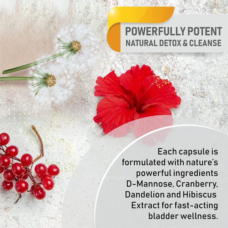 Advanced Urinary Tract Health & Bladder Support Supplement - Detoxifying