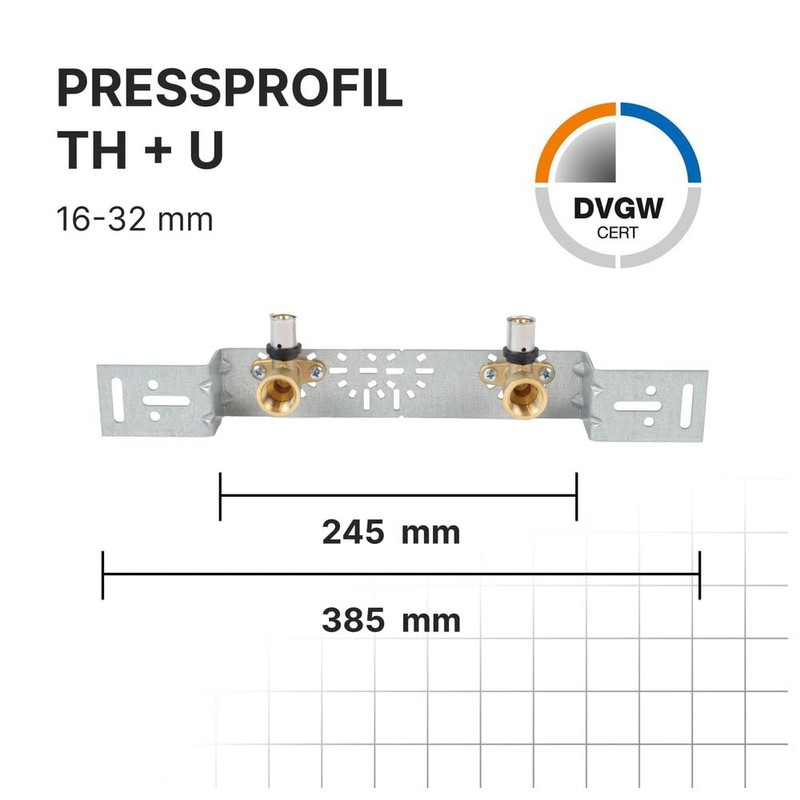SANPRO THPRESS Press Fitting Wall Discs 16 x 2 +