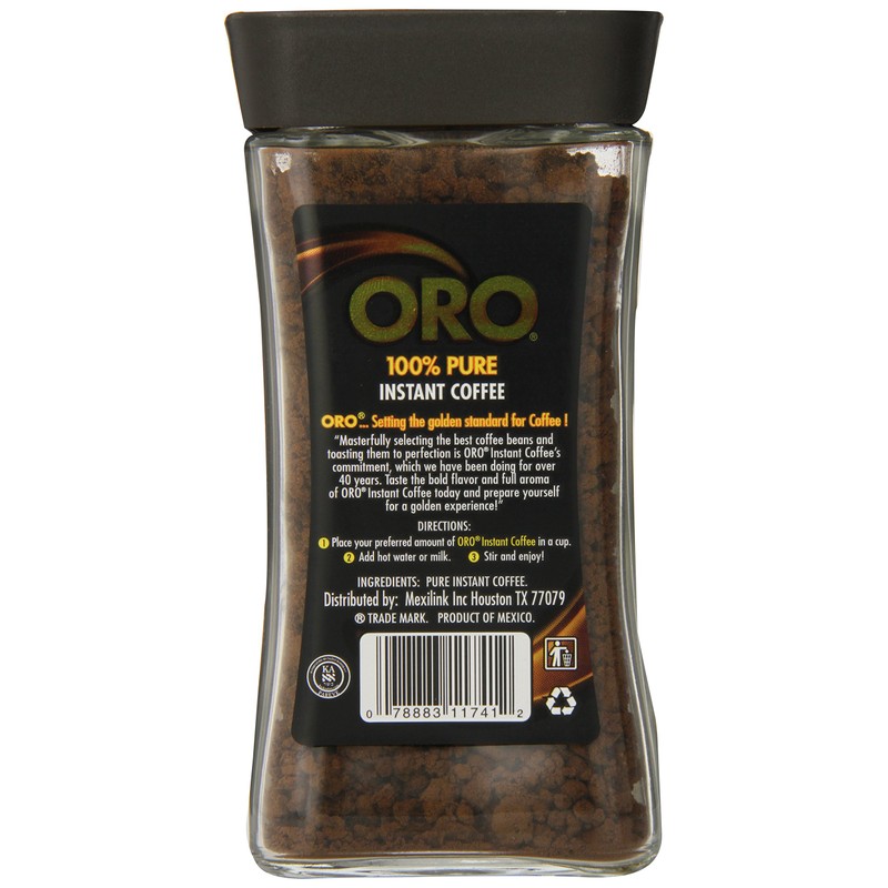 Oro Instant Coffee, 3.5 Ounce