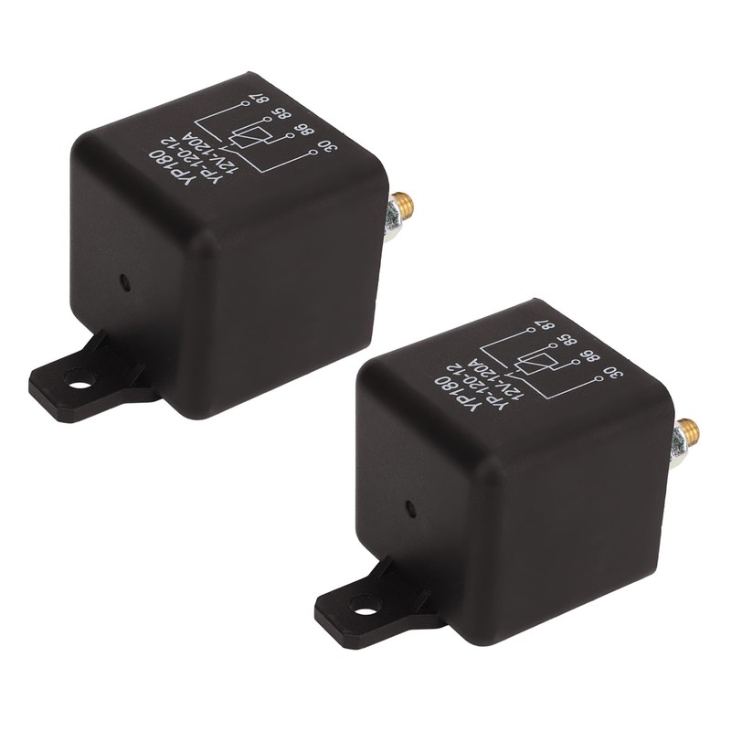 2 Sets 12V 120A Car Starter Relay 4 Pin High