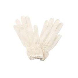 Cool & Hot Raw Silk Gloves, Pure Domestic Raw Silk, Gum Silk, Made in Japan, Pure Silk Protein & Sericin, Hand Care Gloves, Moisturizing Gloves, Raw Silk Gloves