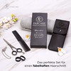 FABCARE Hair Scissors with One-Sided Micro Teeth - Extra Sharp