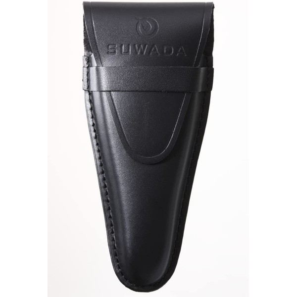 SUWADA Nail Clippers Genuine Leather Case L [Black] [Genuine]