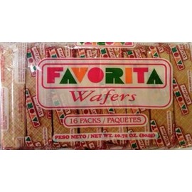 Favorita (16 Pk.) of Favorita Wafers (Galletas Favorita from Puerto Rico)