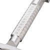 MASUNN Sliver Locksmith Tool Multi Purpose Cylinder Gauge Cam Turner