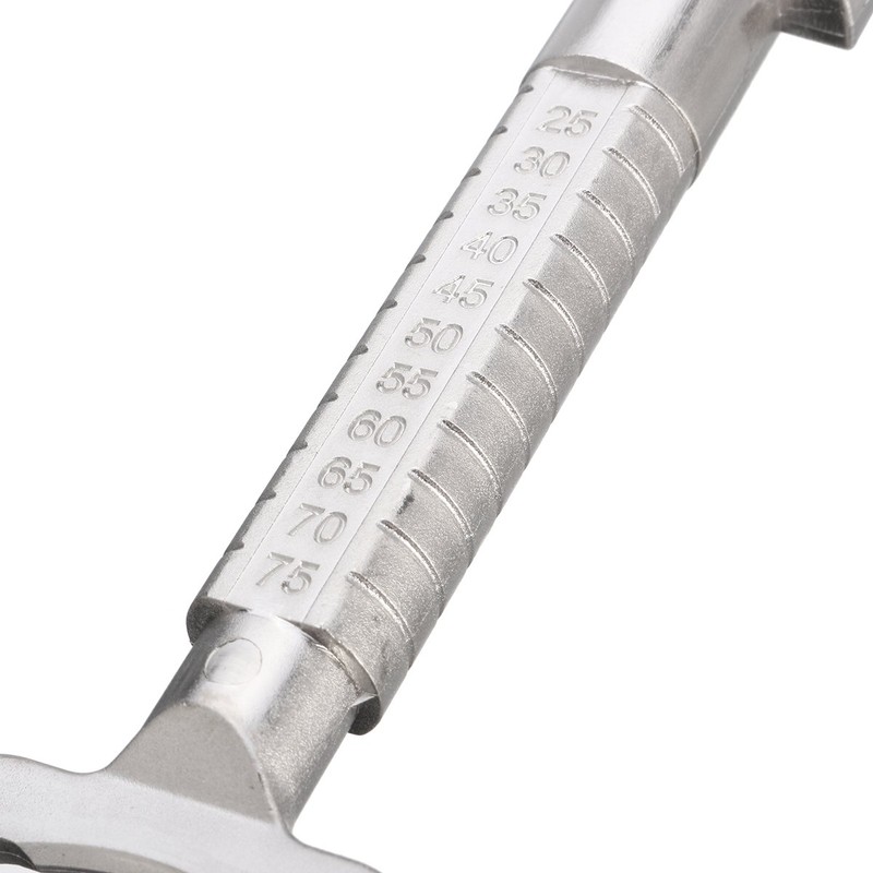 MASUNN Sliver Locksmith Tool Multi Purpose Cylinder Gauge Cam Turner
