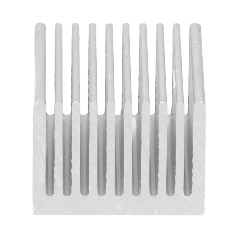 8Pcs Cooling Fins Aluminum Power Radiator Heat Sink Kit for
