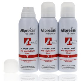 Allpresan Fuß spezial Nr. 7 Schaum-Creme Pilz-empfindliche Haut zur täglichen - oder therapiebegleitenden - Pflege bei zu Fußpilz neigender Haut, 125 ml (3)