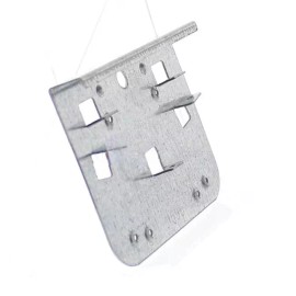 For Sharkline, Wilbar Pools Wilbar Pools Top & Bottom Plate Steel #11595