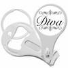 Diva Nail Clippers Plus Bottle Opener Keychain