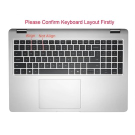 Keyboard Skin Compatible for Dell Pro 16/16 Plus PC16250 PC16255 PB16255 PB16250, Dell Pro Max 16/16 Plus / 18 Plus MC16255 MC16250 MB16250 MB18250 Laptop (NOT for MA16250 DB16250 DB16255 (White)