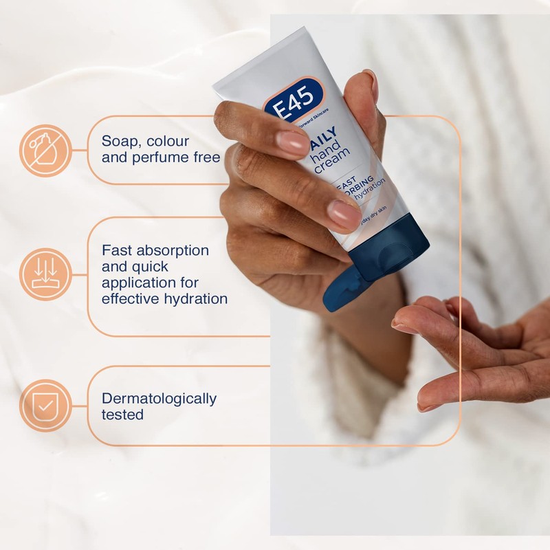 E45 moisturising hand cream 50 ml