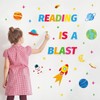 Space Theme Reading Classroom Bulletin Board Decors, Outer Space Reading