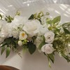 Wedding Arch Flowers,Rustic Flower Swag for Wedding Arch - Artificial