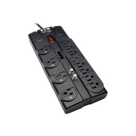 Tripp Lite TLP1208TELTV Protect It! 12-Outlet Surge Protector