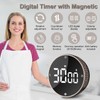 Digital Kitchen Timer, Magnetic Egg Timer, Kitchen Clock, Stopwatch, Countdown