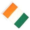 Ivory Coast Flag 18'' x 12'' cords - Ivorian SMALL
