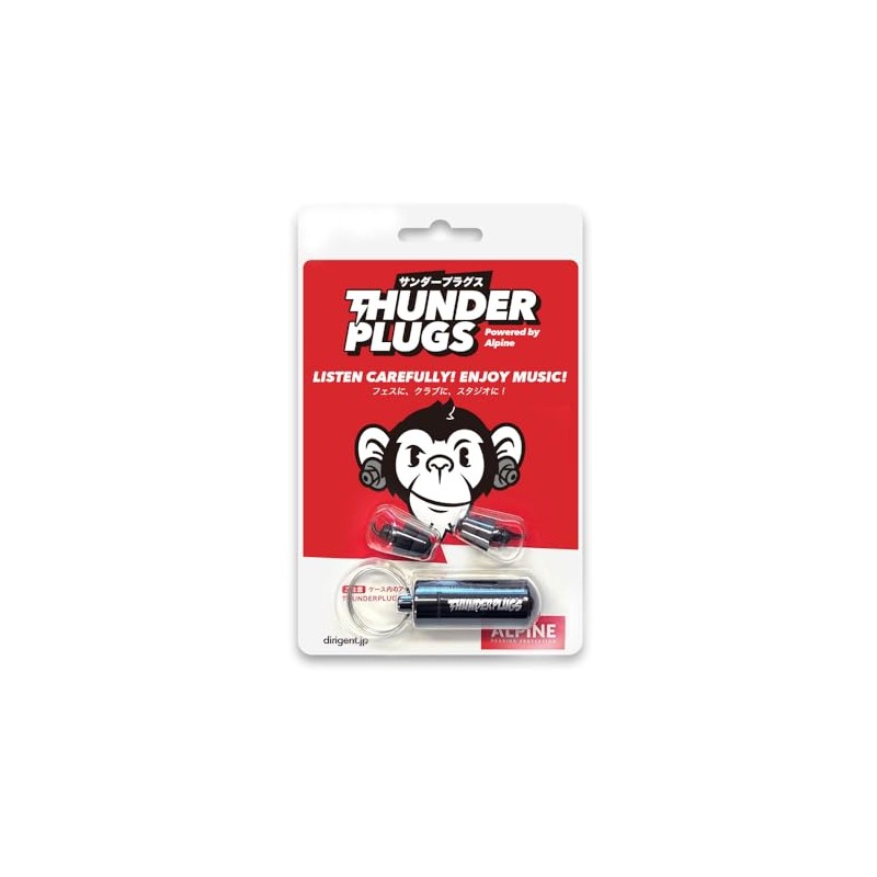 Thunderplugs Powered by Alpine Earplugs for Live Music