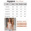 Zeagoo Womens Tops Dressy Casual Silk Satin Tank Top Sleeveless