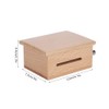 Nikou DIY Music Box, 15 Note Hand‑Cranked Wooden Music Box